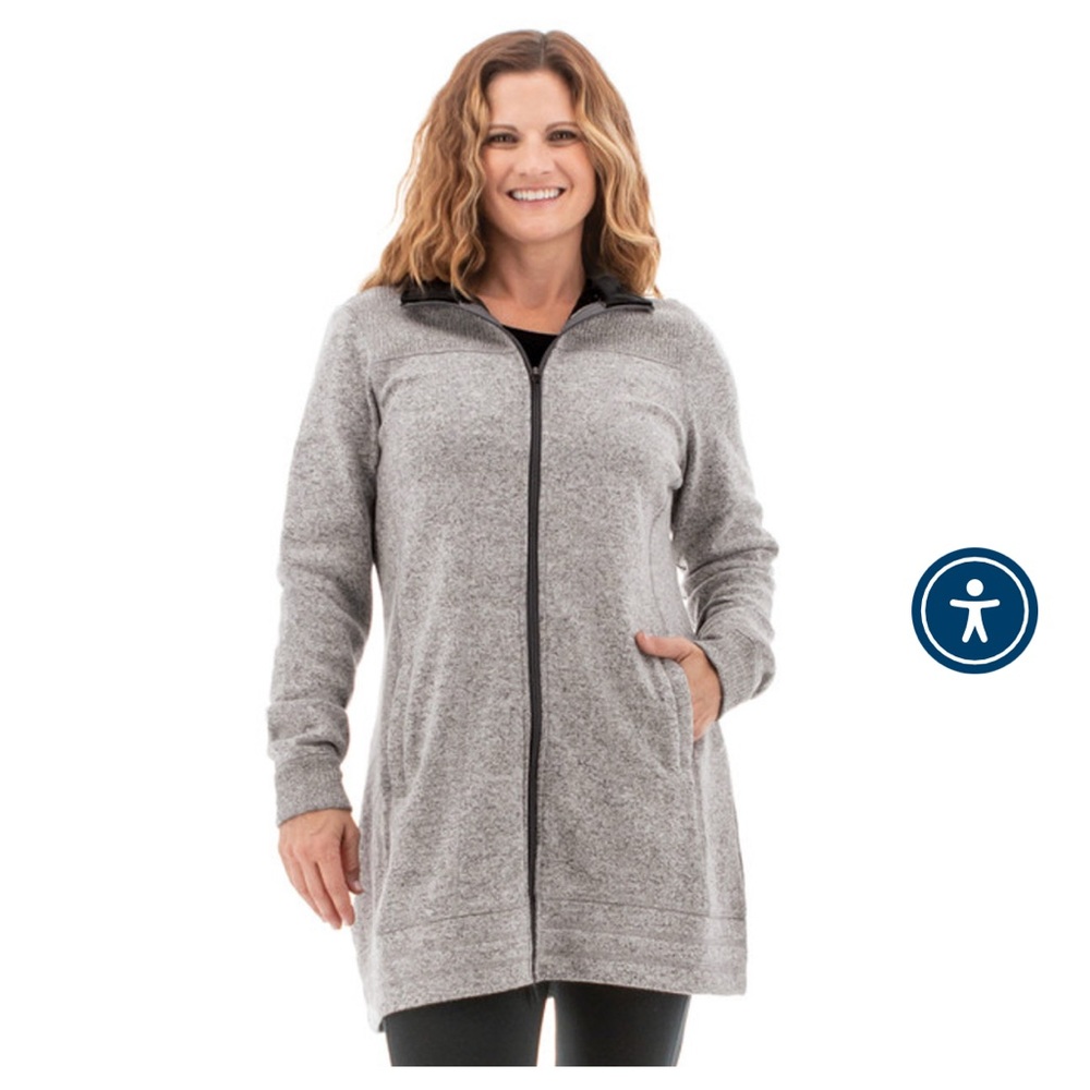 Aventura Kinsley “Swacket” Jacket Zip Fleece NWT Size Medium